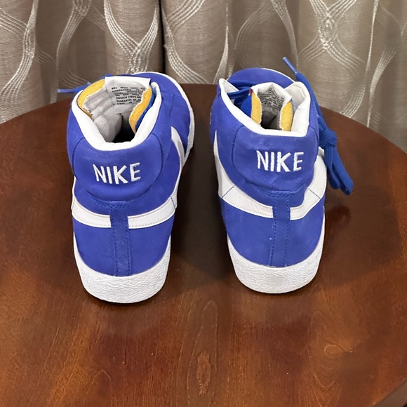 Nike Blazer Mid '77 Men’s Sneaker Racer Blue Suede Size 10 - Picture 3 of 9